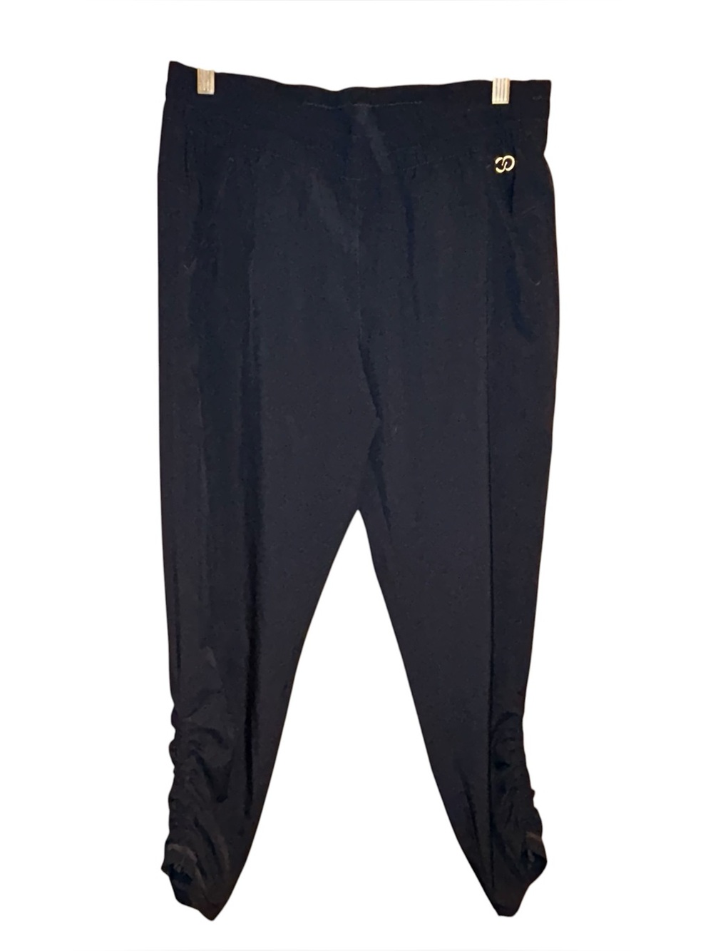 Calia Carrie Underwood Track Pants‎ Joggers Ruched Hem Womens Medium Navy Active
